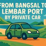 From Bangsal To Lembar Port by Private car