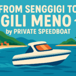 From Senggigi To Gili Meno by Private Speedboat