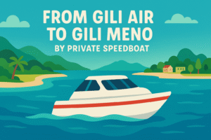 From Gili Air To Gili Meno by Private Speedboat