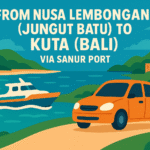 From Nusa Lembongan (Jungut Batu) To Kuta ( Bali) via Sanur Port